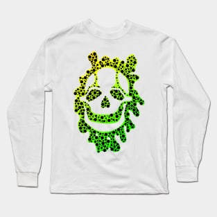 Toxic Skull (Yellow & Green) Long Sleeve T-Shirt